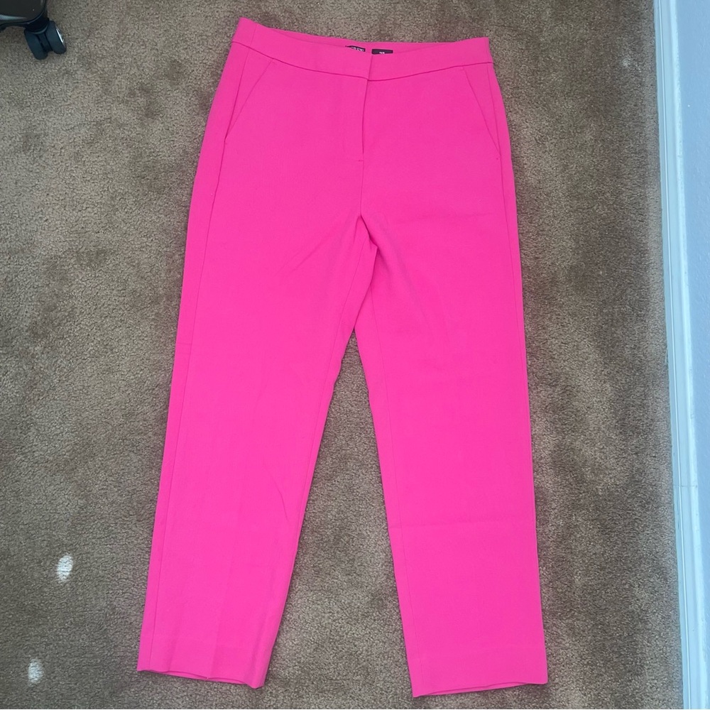 Hot pink J Crew Trousers